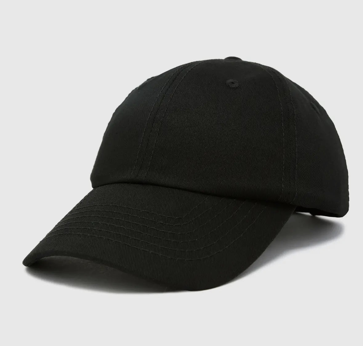 Unisex Youth Childrens Cotton Cap Adjustable Plain Hat