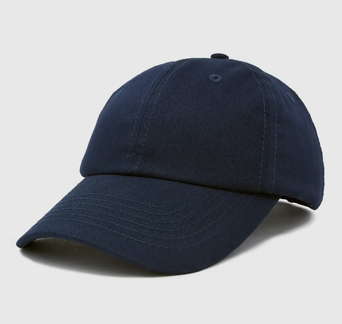 Unisex Youth Childrens Cotton Cap Adjustable Plain Hat