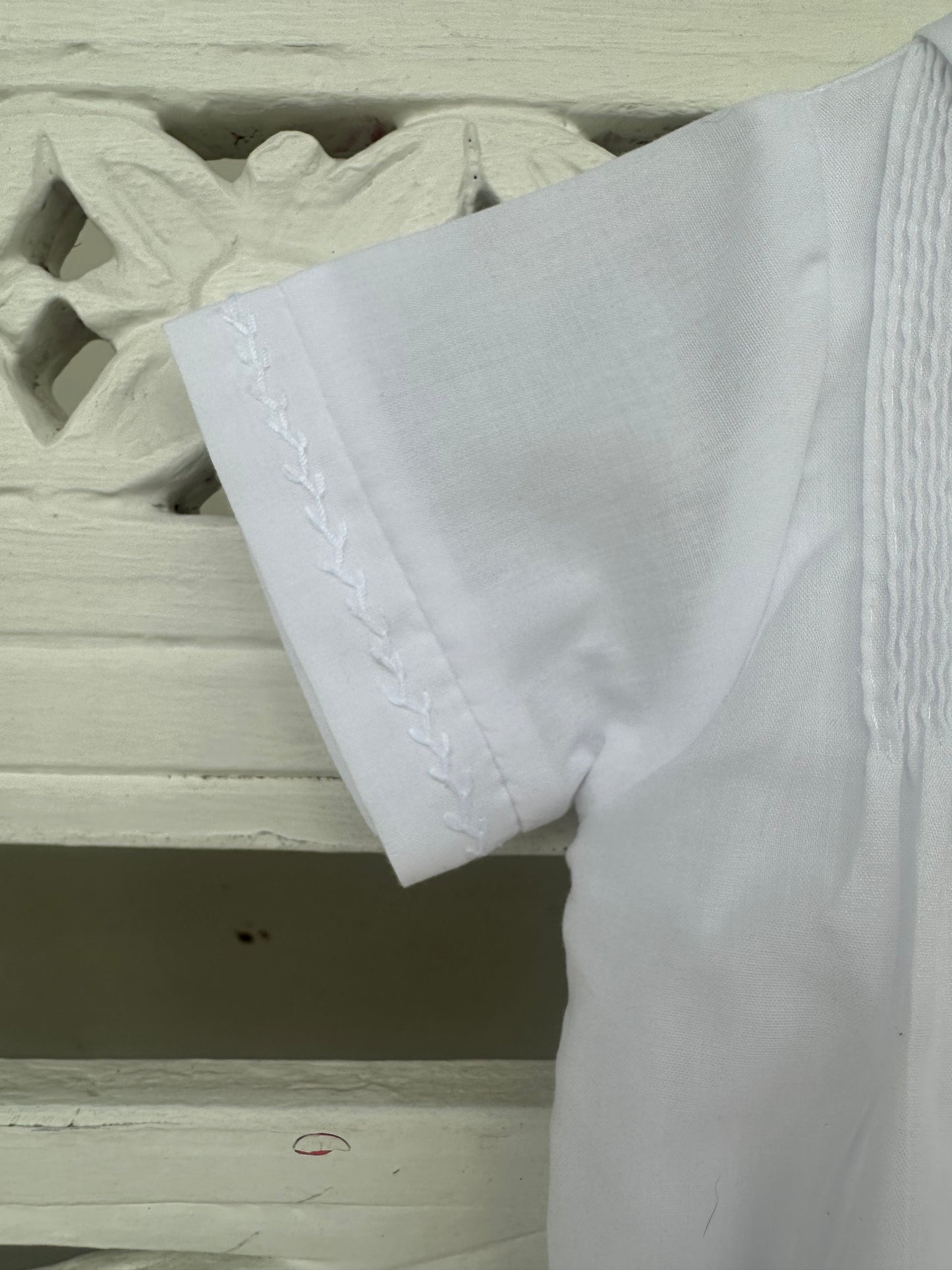 Petit Ami: Romper & Hat White