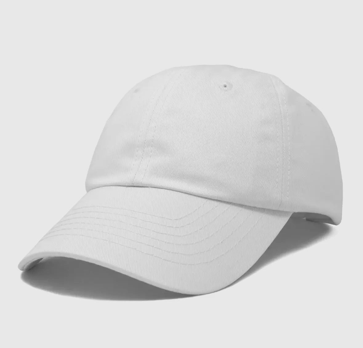 Unisex Youth Childrens Cotton Cap Adjustable Plain Hat