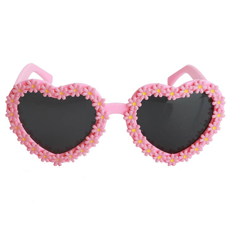 Daisy Love Sunglasses: White