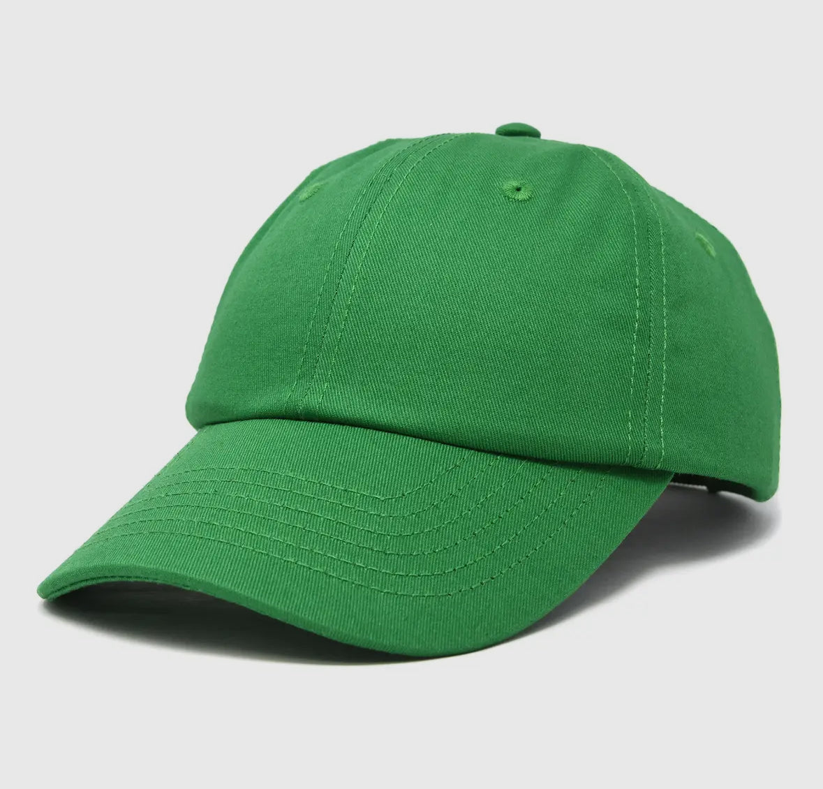 Unisex Youth Childrens Cotton Cap Adjustable Plain Hat