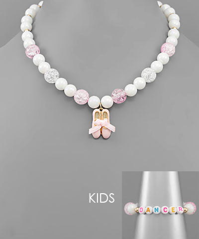 Kids Bracelet and Necklace Set