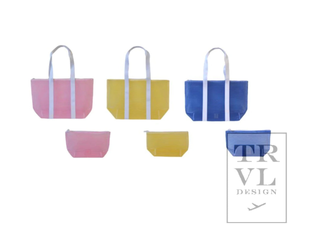 TRVL Poppy Mesh Bag Set