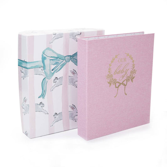 "Our Baby” Memory Book: Pink