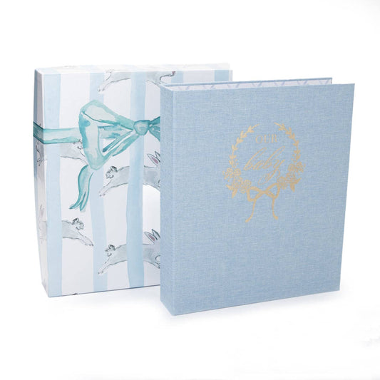 "Our Baby” Memory Book: Blue